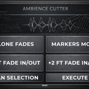 Ambience Cutter - Mac OS - AAX Plugin