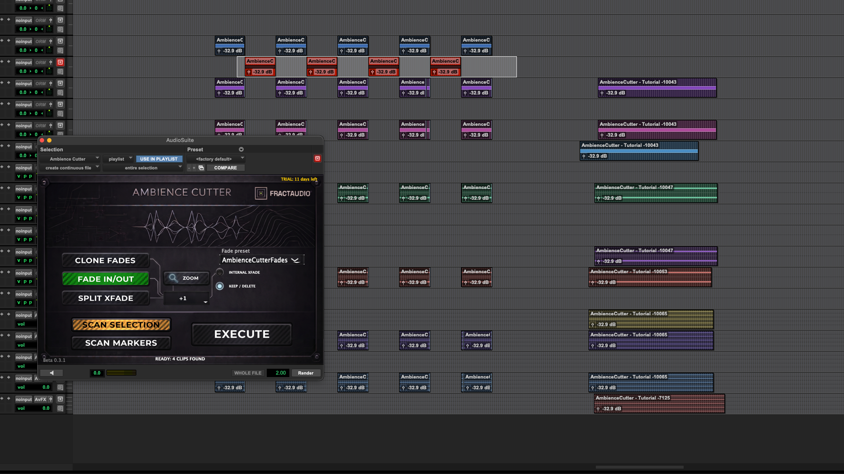 Clip mode example 1